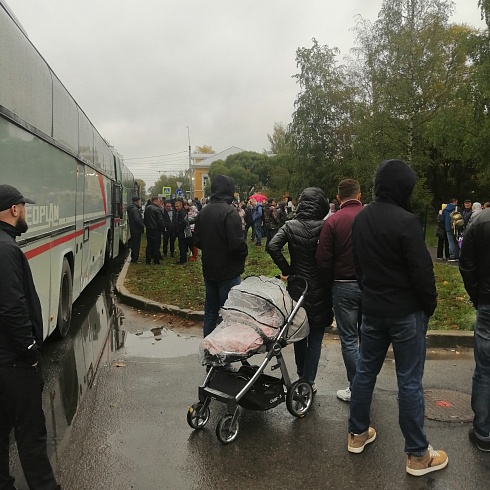 В минувшие выходные сотрудники ООО ЧОО «Карат-Север» участвовали в мобилизации 